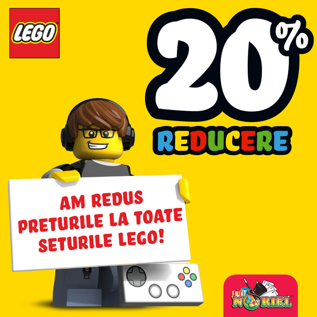 20% reducere la seturile LEGO® de la Noriel